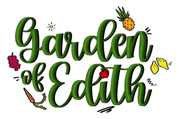 Garden of Edith Juice Company logo